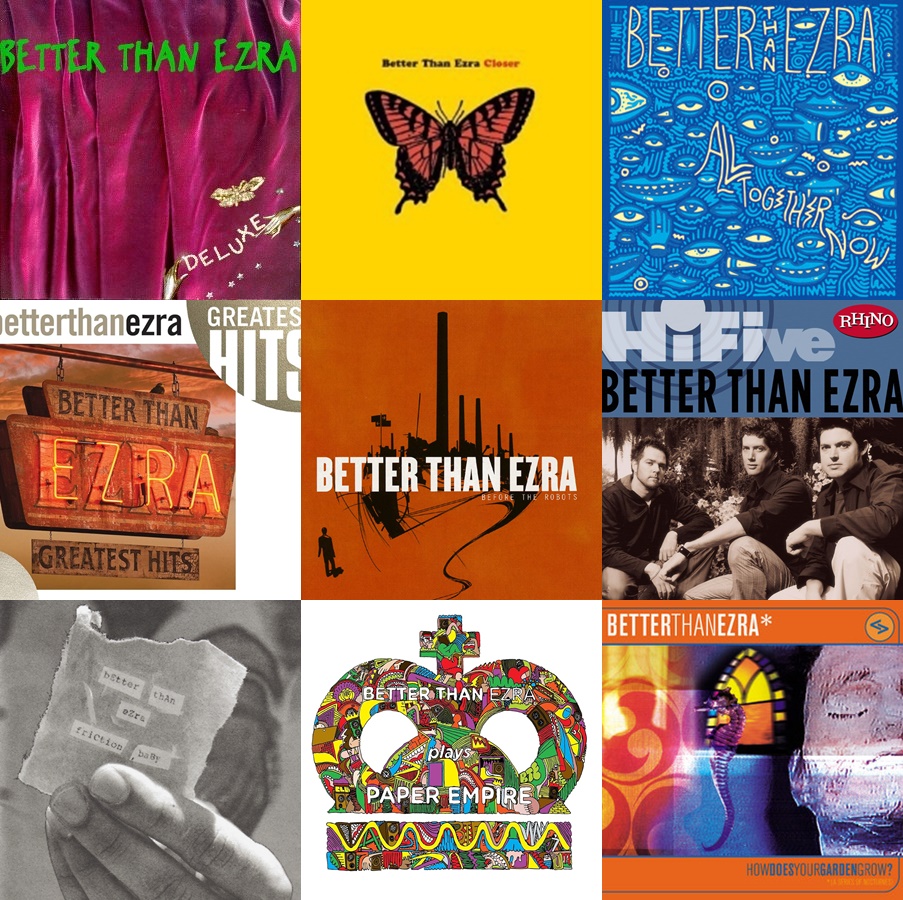 BETTER THAN EZRA-DISCOGRAPHY